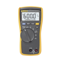 Multímetro Digital Básico para Electricista, Uso con Voltaje Máximo de 600 V y Pantalla LED Retroiluminada