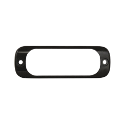 Luz Auxiliar de 3 LED, Roja, SAE, 12-24 Vcd, Lente transparente