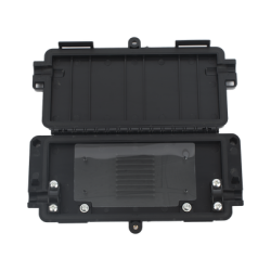 Cierre de Empalme Horizontal Hasta 8 Fusiones de Fibra Óptica, Interior/Exterior, IP65