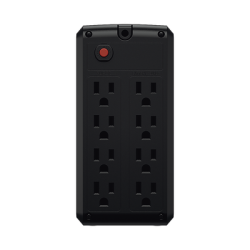 UPS de 1000 VA/500 W, Topología Línea Interactiva, Entrada 120 Vca  NEMA 5-15P, y 8 Salidas NEMA 5-15R, Puerto USB, Con Regulador de Voltaje (AVR)