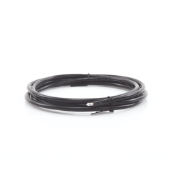 Cable para Controlador, 3.0 m, Negro, Calibre 8 AWG con Terminal de Ojo en un Extremo