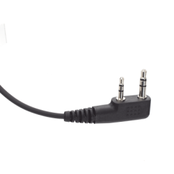 Micrófono - audífono de solapa ajustable al oído para KENWOOD TK3230/ 3000/ 3402/ 3312/ 3360/ 3170, NX240/ 340/ 220/ 320/ 420