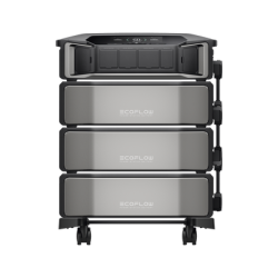 Estación de Energía Delta Pro Ultra 7.2kW para Respaldo Residencial, Incluye Batería de Litio LFP 6kWh (18kWh Totales), Sincronización para Mayor Potencia, Carga Solar Hasta 4000W, Capacidad de Trabajo Online (0ms)