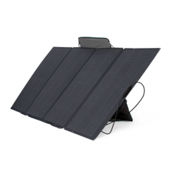 Módulo Solar Portátil y Flexible de 400W Recomendado para Estaciones Portátiles EFD330, EFD350 ó EFD500 / Ajuste de Ángulo / Carga Eficiente / Incluye Cable XT60 a MC4