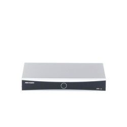 NVR 12 Megapixel (4K) / 16 canales IP / AcuSense (Evita Falsas Alarmas) / Reconocimiento Facial / 1 Bahía de Disco Duro  / HDMI en 4K / Sin Puertos PoE+