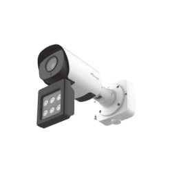 Cámara Bullet Inteligente con IA, Luz Suplementaria y Reconocimiento Vehicular para Monitoreo de Tráfico