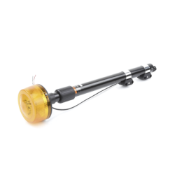 Luz telescópica Ultra Brillante para motocicleta, color Ámbar