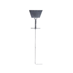 Ancla de Piso Tipo Paleta 5 Orificios para Retenida. Placa: 3/4