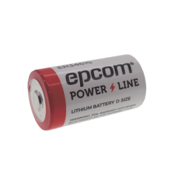 Bateria de 3.6V a 19Ah Li-SOCI2 Tamaño D ( Batería no recargable )