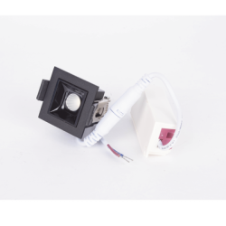 Reflector Empotrable / LUZ Fría / 110 V / 2 W / 110 lúmenes / 50000 hrs / IP20