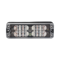 Luz Perimetral, 12 LED Ultra Brillantes, Color Rojo / Azul