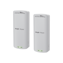 Kit Enlace Inalámbrico de 500 m Preconfigurado + Ajuste Automático de Potencia / Hasta 300 Mbps / Doble Puerto LAN