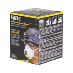 Respirador Cubre Boca Desechable N95 Ideal para el Trabajo. Paquete de 10 Piezas