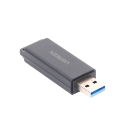 Lector de tarjetas SD portátil USB 3.0 de doble ranura / adaptador de tarjeta de memoria flash concentrador para TF SD Micro SD SDXC SDHC MMC RS-MMC Micro SDXC Micro SDHC UHS-I