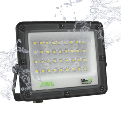 Reflector Tipo Lupa 100 W / Flujo luminoso 10 000 lm / 110 - 240 Vca~ 60Hz / Dimensiones 270 x 210 x 22 mm / Uso en exterior IP66.