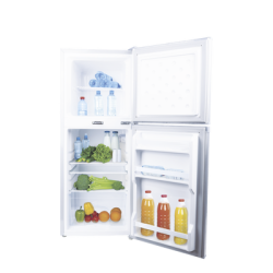 Refrigerador Combinado Solar de 105L (3.7 ft3) - 12/24V, Solución Todo en uno para Aplicaciones Aisladas y Eficiencia Energética.