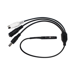 Micrófono con Cancelación de Ruido de Alta Fidelidad / Interior / 12 Vcc / Entrada RCA