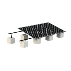 Montaje para Panel Solar, Riel 