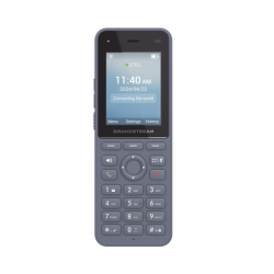 Teléfono IP inalámbrico Wi-Fi, Portátil, 3 cuentas SIP, 3 líneas, Voz HD, Bluetooth integrado, Puerto USB tipo C