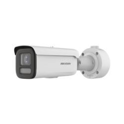 Bala IP 8 Megapixel / Lente 4 mm / Dual Light (60 mts IR + 60 mts Luz Blanca ) / Darkfighter S / Exterior IP67  / WDR 130 dB / 4 Analíticos: AcuSense, Deteccion Facial, Conteo de Personas por Cruce y Zona