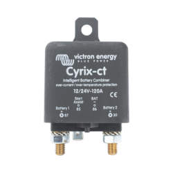 Cyrix-CT 12/24 V 120 A / Combinador Inteligente de Baterías en Vehículos y Embarcaciones