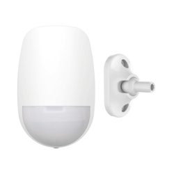 (AX PRO) Detector PIR Inalámbrico de Doble Tecnología / Inmunidad a Mascotas / Rango de Detección de 12 mts / Angulo de 85.9° de Cobertura + Montaje Universal
