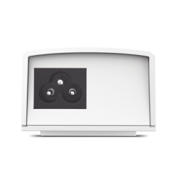 Inyector PoE Pasivo de 48V (24 Watts) / 2 puerto 10/100/1000 Mbps / Plug and Play / Montaje en Pared