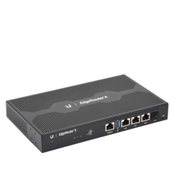 EdgeRouter 4, con 3 puertos 10/100/1000 Mbps + 1 puerto SFP, con funciones avanzadas de ruteo