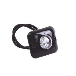 Estrobos Ocultos de 12 LED, Color Rojo/Claro, Ideales para Vehículos Encubierto