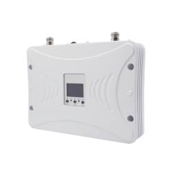 Kit Amplificador de Señal Celular 4G LTE, 3G y Voz. Funciona con Todos los Operadores. Soporta Múltiples Dispositivos y Tecnologías. Hasta 1000 metros cuadrados de Cobertura