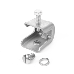 Paquete de 10 Sujetadores Para Instalacion En Angulo Con Orificio de 3/8