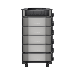 Estación de Energía Delta Pro Ultra 7.2kW para Respaldo Residencial, Incluye Batería de Litio LFP 6kWh (30kWh Totales), Sincronización para Mayor Potencia, Carga Solar Hasta 4000W, Capacidad de Trabajo Online (0ms)