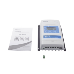 Controlador Solar MPPT 20A 12/24V, Máximo Voltaje de Circuito Abierto Voc 100Vcc, Configurable para Baterías de Litio