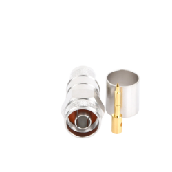 Conector N Macho Hex de Anillo Plegable para Belden 7977A (RF-600), LMR-600, CNT-600.