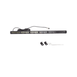 Barra de luz de advertencia de 6 Módulos de 6 LED, 30 Pulgadas, Rojo / Azul