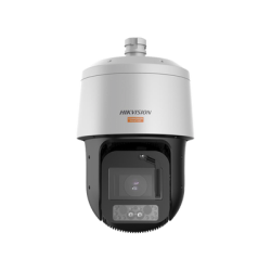 PTZ IP 4 Megapixel / 42X Zoom / Dual Light (500 mts IR / 100 mts Luz Blanca) / Polimero Anticorrosivo (Ideal para Zonas Costeras o Alta Salinidad) / AutoSeguimiento / DARKFIGHTER / EIS / Exterior IP67 / NEMA 4X / C5 / Wiper / Micro SD