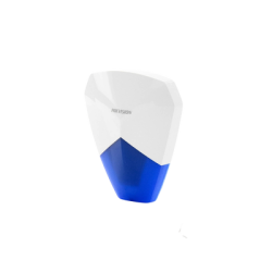Sirena Estrobo Cableada Hikvision / Ideal para cualquier Panel de Alarma / Azul / 105 dB / Proteccón IP54
