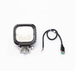 Lampara de trabajo, de uso rudo,  IP68, 12-24 Vcc