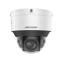 Domo IP 4 Megapixel / Lente Mot. 2.8 - 12 mm / Dual Light (30 mts IR + 30 mts Luz Blanca) / IK10 / IP67 / Reconocimiento Facial / WDR 140 dB / DeepinView / Búsqueda por Atributos / Heat Map / ACUSENSE / DARKFIGHTER S / Audio de Dos Vías