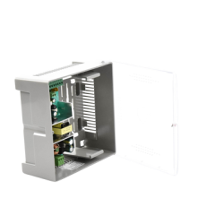 Fuente de Alimentación con Gabinete de 4 Salidas de 11 - 15 Vcc / 5 Amper /  Voltaje de Entrada: 96 - 264 Vca / Soporta Protección contra Sobrecorriente de Salida, Protección contra Cortocircuito / Led Indicador