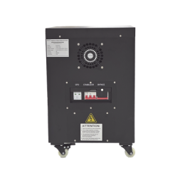 Regulador de Voltaje Industrial Bifásico 5 kVA/5 kW 220 V / Entrada 176-264 V Vca / Salida 215.6-224.4 Vca