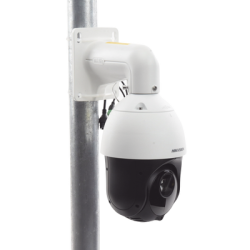 Domo PTZ IP 2 Megapixel / 25X Zoom / 100 mts IR / Exterior IP66 / DARKFIGHTER / ACUSENSE (Evita Falsas Alarmas) / Detección Facial / WDR 120 dB / Entrada y Salida de Audio y Alarmas  / EIS / PoE+ / Micro SD