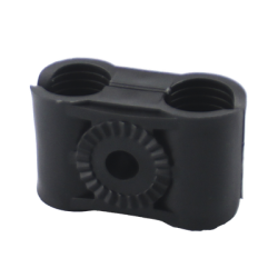 Paquete de 10 Sujetadores Plasticos Para Cable Coaxial de 1/2