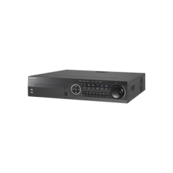 DVR 16 Canales TurboHD + 8 Canales IP / 3K / 5 Megapixel /  8 Bahías de Disco Duro / 16 Entradas de Audio Fisicas (Microfono por Separado) / Audio por coaxitron / Acusense / 16 Entradas de Alarma / POS / H.265+