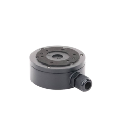 Caja de Conexión de Metal Color Negro / Exterior IP66 / Compatible con DS-2CD2043G2-I(U)(BLACK) 