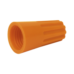Capuchón roscable / 12 AWG / Naranja / Paquete de 25 piezas. 