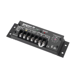 Tempocontrolador Solar para Iluminación de Luz Mercurial, Estaciones de Autobús y Señalamientos 10 A, 24 Vcc.