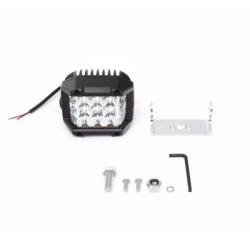 Lampara de trabajo de uso rudo,  IP67, 12-24 Vcc