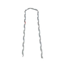 Remate Preformado para Fibra Óptica Figura 8, Span 100 m, para mensajero de acero con diámetro Φ 3.6  mm