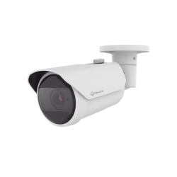 Camara Bala IP 8MP con funciones IA / Lente Motorizado 3.2 a 10.2 mm / WDR 120dB / H.265 / RanuraSD / Protección IP66 IK10 / IR 30m